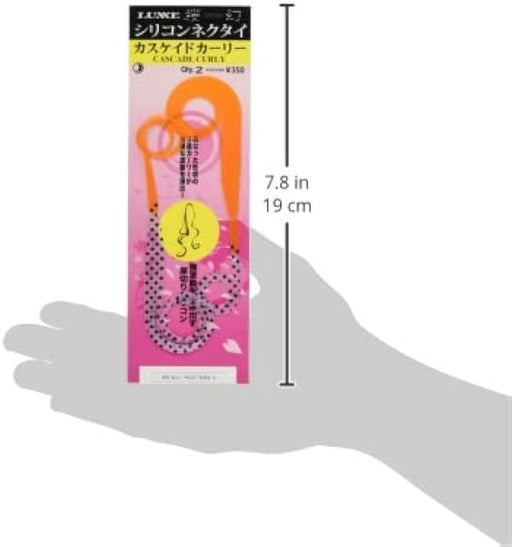 Gamakatsu Sakuragen Silicone Necktie Ultra Thin Short Curly Keimura Black Spot-Kiichin - The #1 Place for Japanese Goods in Your Hand!