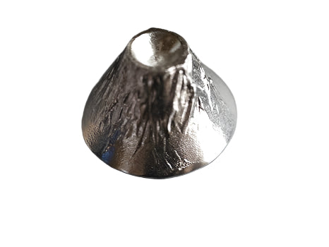 Handcrafted Cold Sake Cup - Nousaku 40ml Mount Fuji-Inspired Guinomi