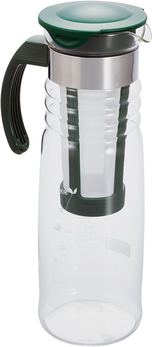 Harry Hario Japan 1.2L Glass Iced Tea Brewer - Heat Resistant with Handle