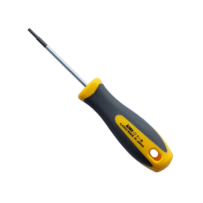 Anex No.6300 Hex Lobe Driver T8X60 With Hole-Kiichin - The #1 Place for Japanese Goods in Your Hand!
