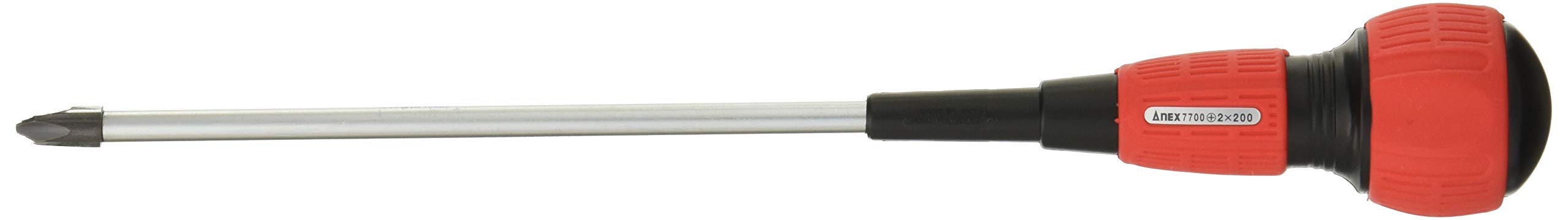 Anex Stool Anex Driver Slit Power Ball Handle 2x200 No.7700 Tool-Kiichin - The #1 Place for Japanese Goods in Your Hand!