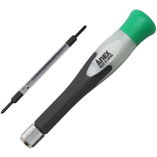 Anex Y-Shape 1.7mm x Phillips No.0 Precision Screwdriver - Ideal for Game Console Controller Repair-Kiichin - The #1 Place for Japanese Goods in Your Hand!