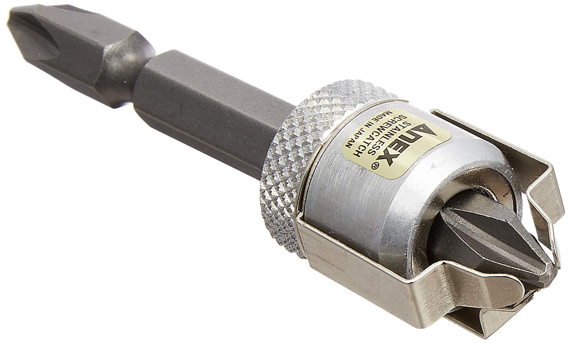 Anex ASC1-2065 Stainless Steel Screw Catch Claw with Double-Headed Bits-Kiichin - The #1 Place for Japanese Goods in Your Hand!