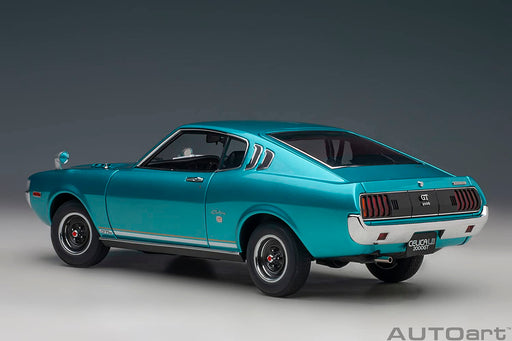 Autoart 1/18 Toyota Celica Liftback 2000Gt (Ra25) 1973 Turquoise Blue-Kiichin - The #1 Place for Japanese Goods in Your Hand!