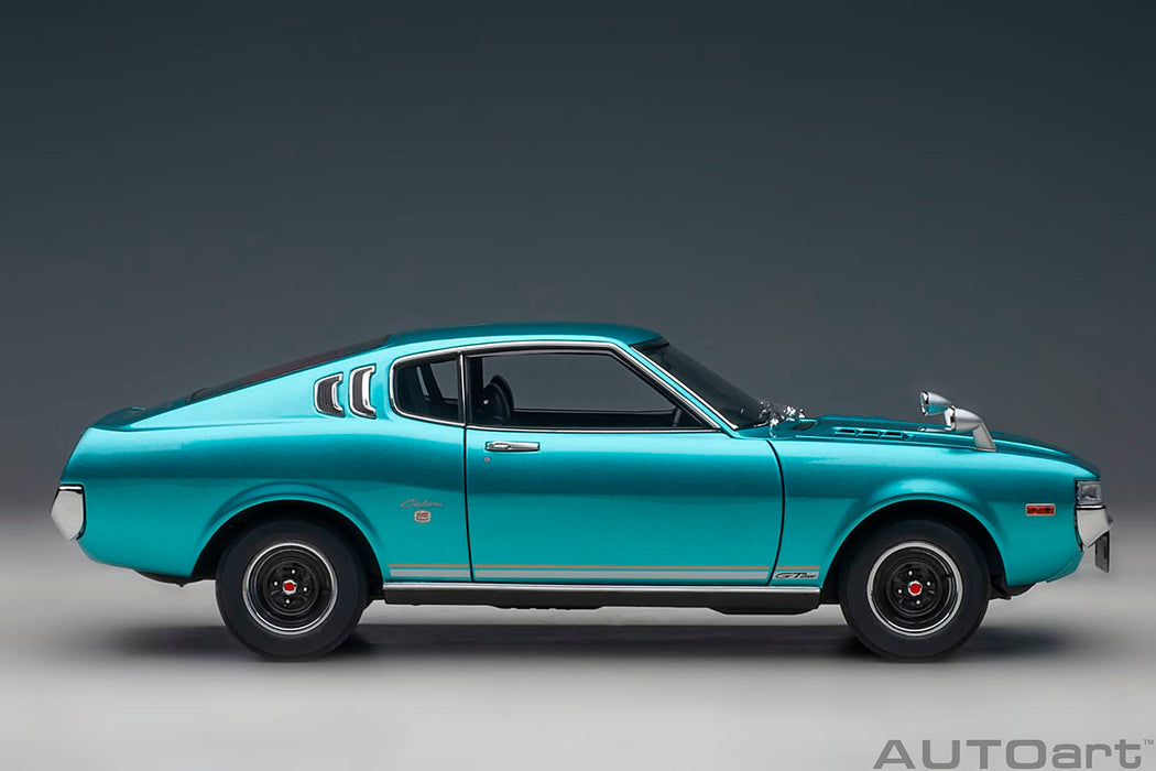 Autoart 1/18 Toyota Celica Liftback 2000Gt (Ra25) 1973 Turquoise Blue-Kiichin - The #1 Place for Japanese Goods in Your Hand!