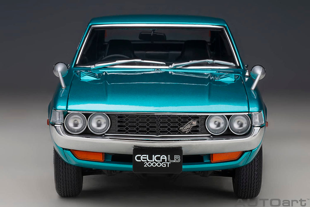 Autoart 1/18 Toyota Celica Liftback 2000Gt (Ra25) 1973 Turquoise Blue-Kiichin - The #1 Place for Japanese Goods in Your Hand!