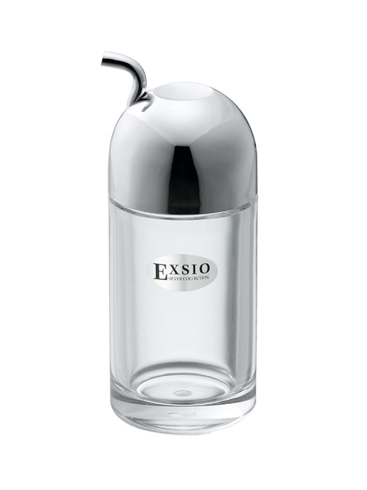 Daiwa Exio EX-3 Soy Sauce Dispenser Silver 140ml Anti-Drip Japan Made Large