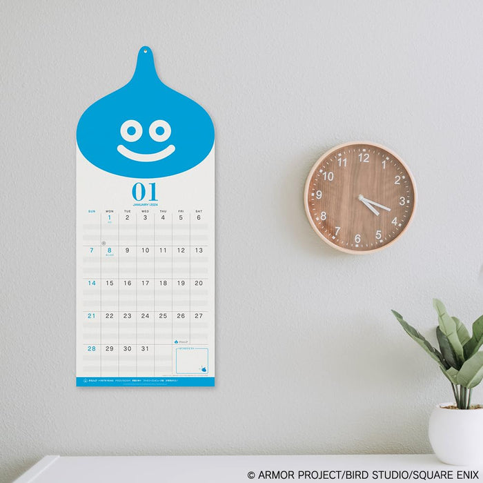 Square Enix Dragon Quest 2024 Wall Calendar 259521-Kiichin - The #1 Place for Japanese Goods in Your Hand!
