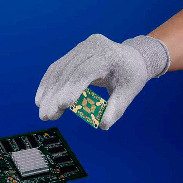 Engineer Brand Antistatic Palm Coated Work Gloves Medium Size-Kiichin - The #1 Place for Japanese Goods in Your Hand!