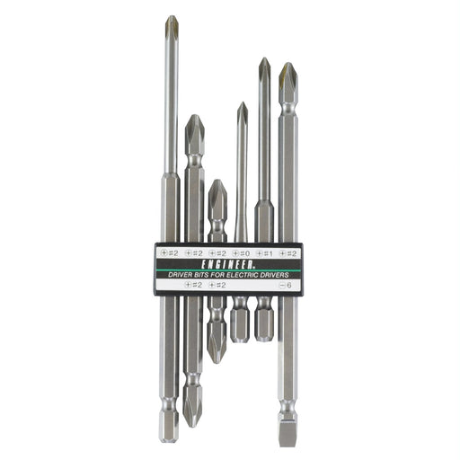 Engineer 6-Piece Bit Set Phillips and Minus Dr-16 Tool Kit-Kiichin - The #1 Place for Japanese Goods in Your Hand!