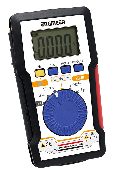Engineer Brand SD-10 Digital Multimeter for Accurate Measurements-Kiichin - The #1 Place for Japanese Goods in Your Hand!