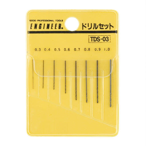 Engineer Brand High-Quality Drill Set Tds-03 - Versatile and Durable-Kiichin - The #1 Place for Japanese Goods in Your Hand!
