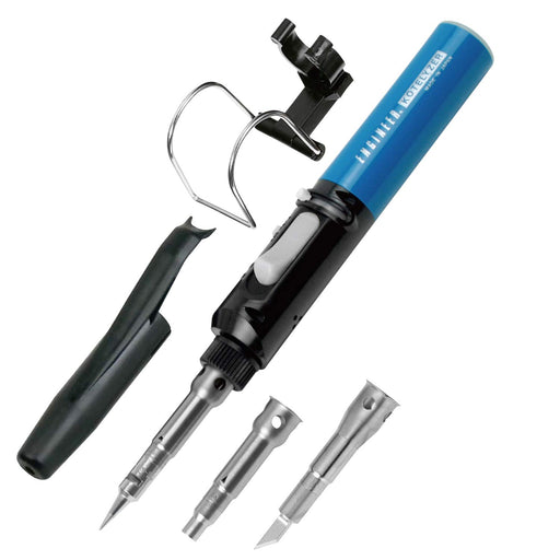 Engineer Skb-60 Gas Soldering Iron with Tip Hot Blow Holder and Hot Knife-Kiichin - The #1 Place for Japanese Goods in Your Hand!