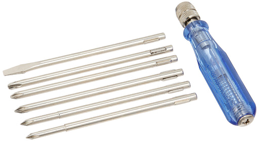 Engineer 7-Piece Interchangeable Screwdriver Set with Low-Voltage Tester Grip Dk-05-Kiichin - The #1 Place for Japanese Goods in Your Hand!