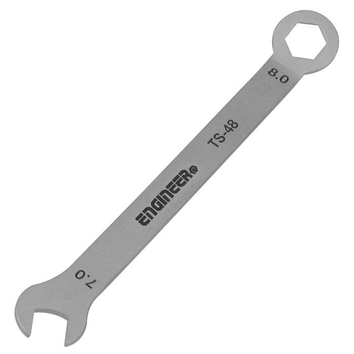 Engineer Brand Mini Spanner Wrench 8.0 x 7.0 mm TS-48 Size-Kiichin - The #1 Place for Japanese Goods in Your Hand!