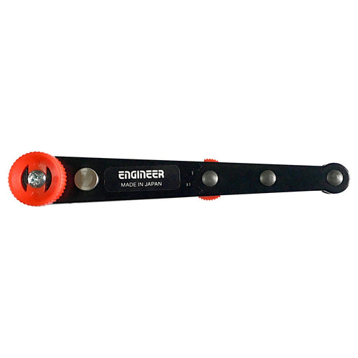 Engineer Offset Ratchet DR-05 Black 2-6mm 40mm Tip Thickness - Professional Tool-Kiichin - The #1 Place for Japanese Goods in Your Hand!