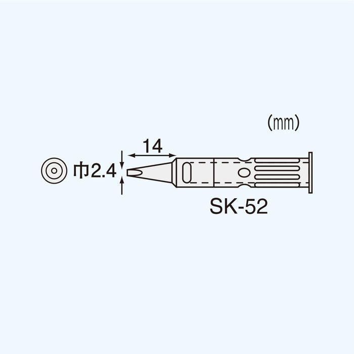 Engineer SK-50 Series Soldering Iron Tip Model SK-52-Kiichin - The #1 Place for Japanese Goods in Your Hand!