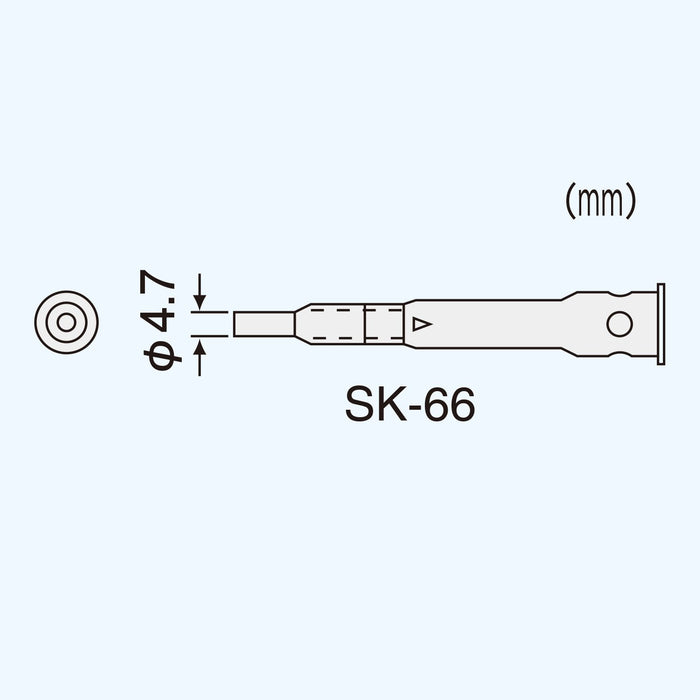 Engineer SK-60 Series SK-66 Hot Blow Tip for Engineering Tools-Kiichin - The #1 Place for Japanese Goods in Your Hand!