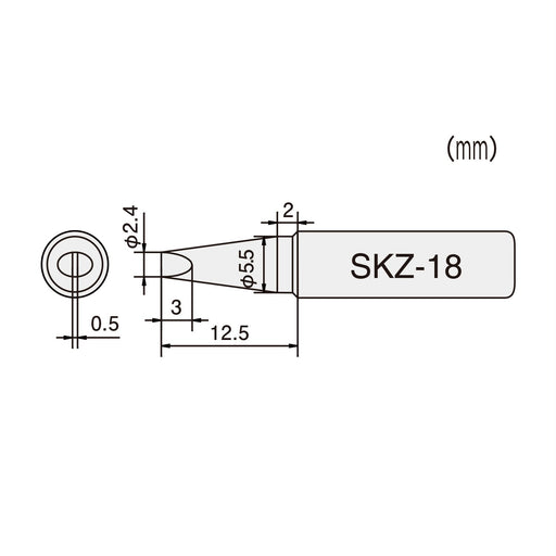 Engineer Brand SKZ-18 High-Quality Soldering Iron Tip-Kiichin - The #1 Place for Japanese Goods in Your Hand!