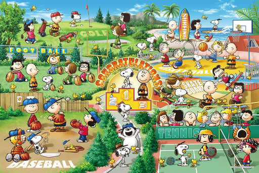 Epoch 1000pc Jigsaw Puzzle Peanuts Snoopy Sports 50x75cm-Kiichin - The #1 Place for Japanese Goods in Your Hand!