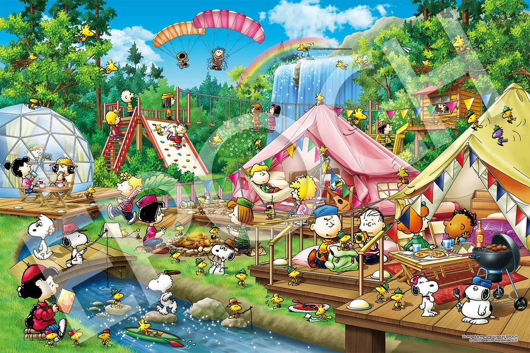 Epoch Peanuts Snoopy Glamping Jigsaw Puzzle 50x75cm-Kiichin - The #1 Place for Japanese Goods in Your Hand!