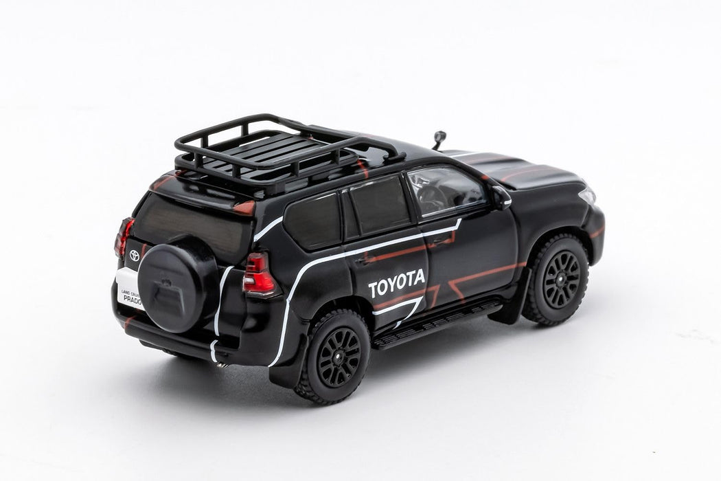 Gaincorp Products 1/64 Toyota Land Cruiser Prado 150 Rally RHD Black Model-Kiichin - The #1 Place for Japanese Goods in Your Hand!