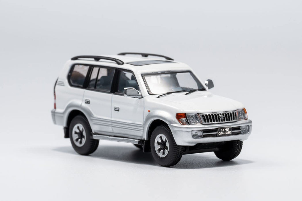 Gaincorp Products 1/64 Toyota Land Cruiser Prado 90 RHD White Model KS015-114-Kiichin - The #1 Place for Japanese Goods in Your Hand!