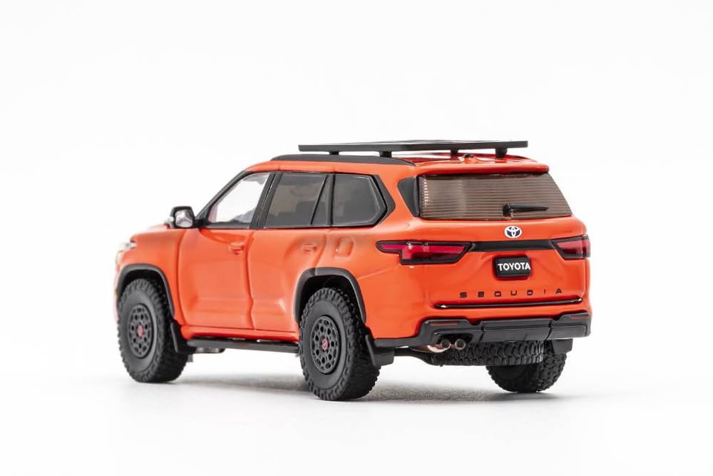Gaincorp Products 1/64 Toyota Sequoia TRD Pro LHD Orange Finish Model Car-Kiichin - The #1 Place for Japanese Goods in Your Hand!