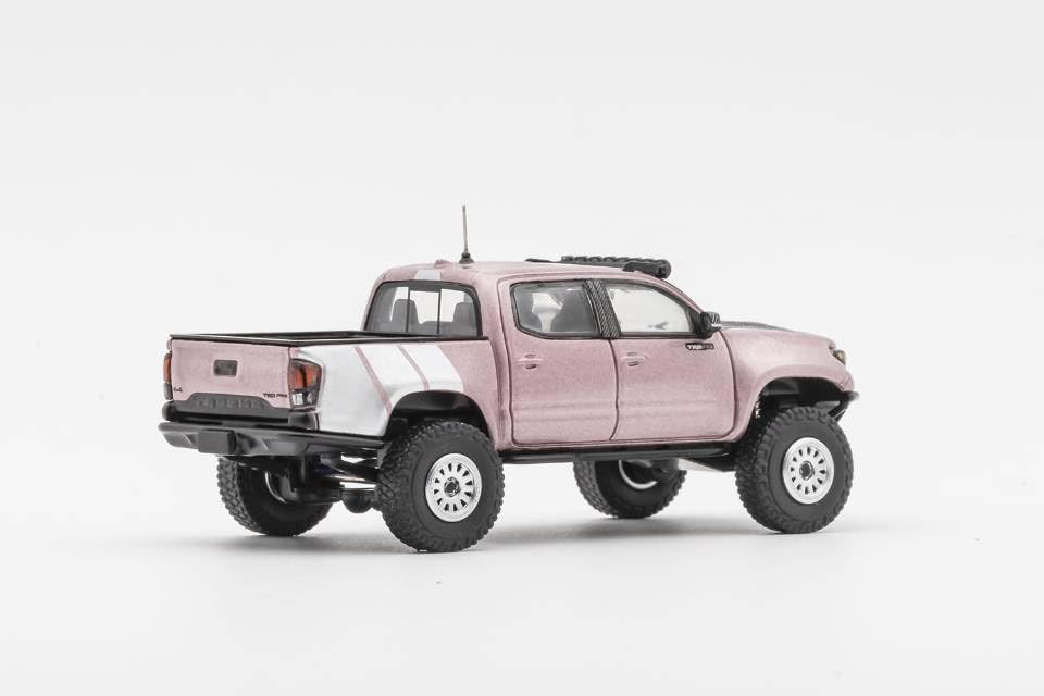 Gaincorp Products 1/64 Toyota Tacoma TRD Pro Wide Body LHD Pink Model-Kiichin - The #1 Place for Japanese Goods in Your Hand!