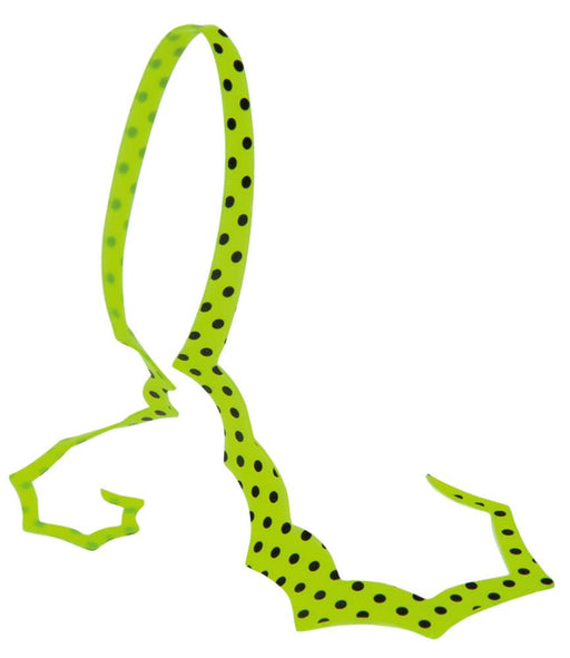 Gamakatsu Sakuragen Silicone Necktie Spiky Curly Chartreuse Black Spot 36-Kiichin - The #1 Place for Japanese Goods in Your Hand!