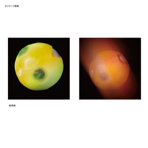 Gamakatsu Sakuragen Sinker Jacket M #4 Clear Fluorescent Orange-Kiichin - The #1 Place for Japanese Goods in Your Hand!