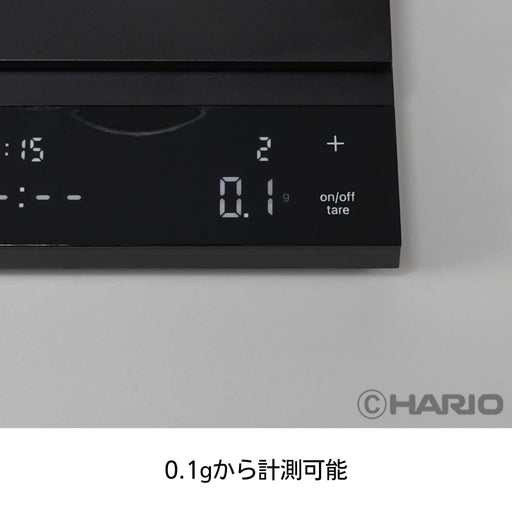 Hario Coffee Scale Polaris Black CST-2000-B Accurate Weighing Gift-Kiichin - The #1 Place for Japanese Goods in Your Hand!