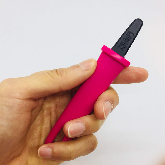 Hasegawa Knives Kai-Chan Fluorine DC-130F Cutter Opening Saw 13.5cm Total 3cm Blade - Pink-Kiichin - The #1 Place for Japanese Goods in Your Hand!