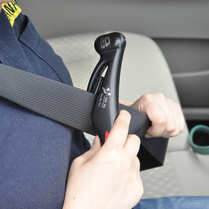 Hasegawa Knives Black Emergency Tool Compact 20.5cm Length-Kiichin - The #1 Place for Japanese Goods in Your Hand!