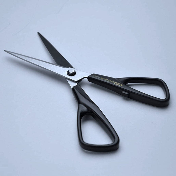 Hasegawa Knives Black GX-175 Bond-Free Scissors 17.5cm Total 6.7cm Blade Length-Kiichin - The #1 Place for Japanese Goods in Your Hand!