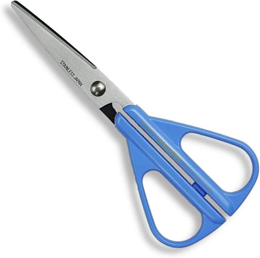 Hasegawa Knives Blue Tapered Scissors Gbs-500-Bu 14cm Total Length 4.5cm Blade-Kiichin - The #1 Place for Japanese Goods in Your Hand!