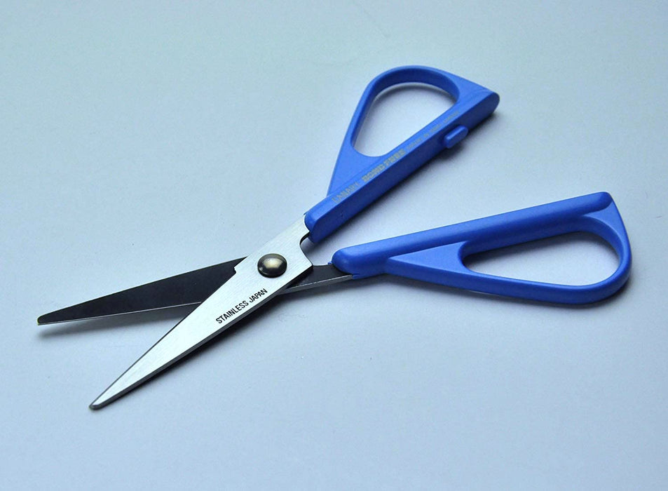 Hasegawa Knives Blue Tapered Scissors Gbs-500-Bu 14cm Total Length 4.5cm Blade-Kiichin - The #1 Place for Japanese Goods in Your Hand!