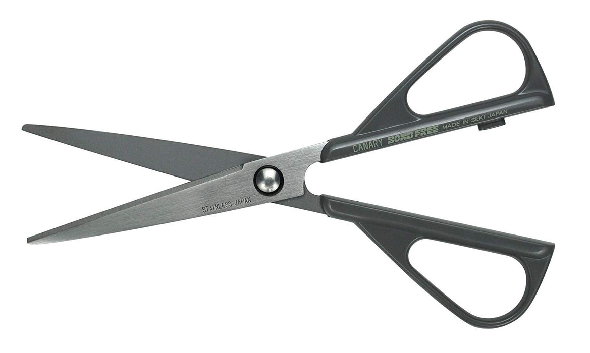 Hasegawa Knives Bond Free Tapered Scissors Gray Total Length 16cm Blade Length 6.7cm-Kiichin - The #1 Place for Japanese Goods in Your Hand!