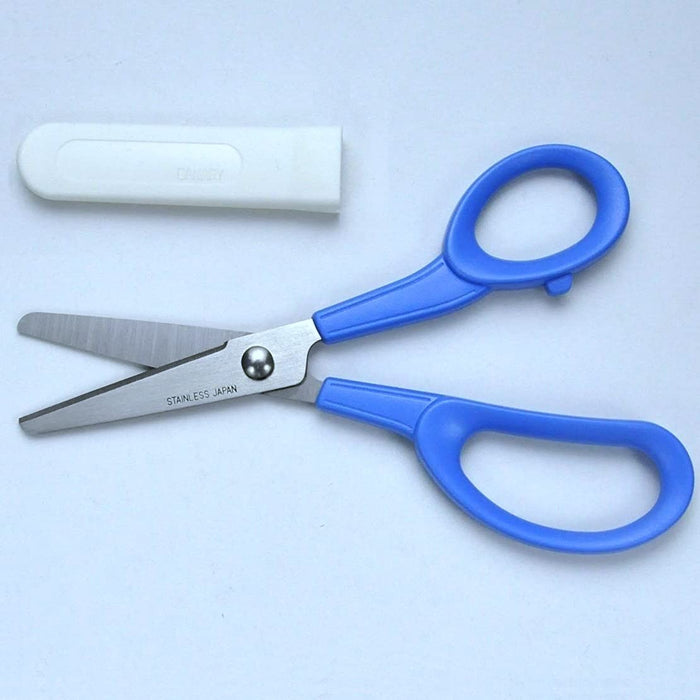 Hasegawa Knives Children's Blue Scissors 15cm Total Length 4.5cm Blade-Kiichin - The #1 Place for Japanese Goods in Your Hand!