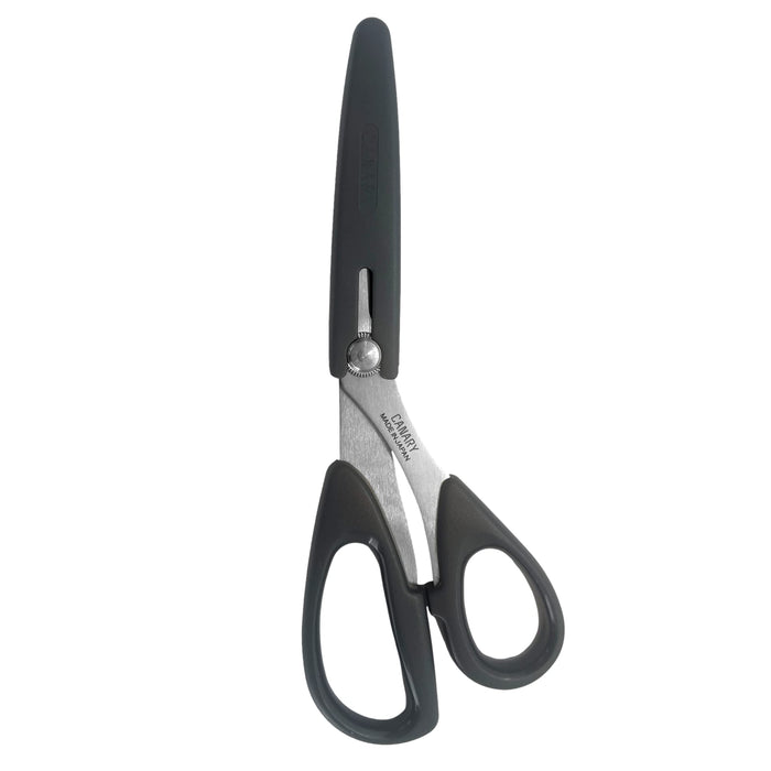 Hasegawa Knives CS-210B Black Cloth Cutting Scissors for Household Use 210mm-Kiichin - The #1 Place for Japanese Goods in Your Hand!