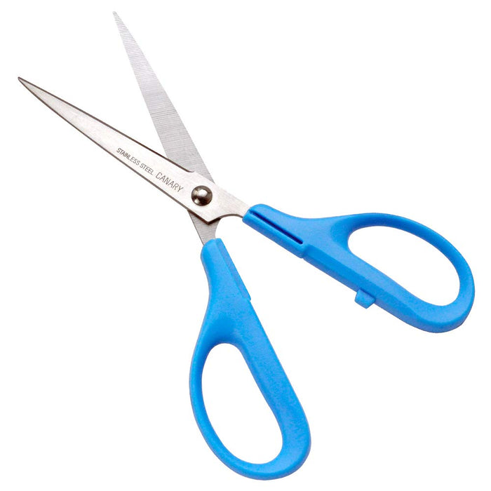 Hasegawa Knives Blue Office Scissors 17.5cm Total Length 7.3cm Blade Length-Kiichin - The #1 Place for Japanese Goods in Your Hand!