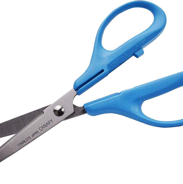 Hasegawa Knives Blue Office Scissors 17.5cm Total Length 7.3cm Blade Length-Kiichin - The #1 Place for Japanese Goods in Your Hand!