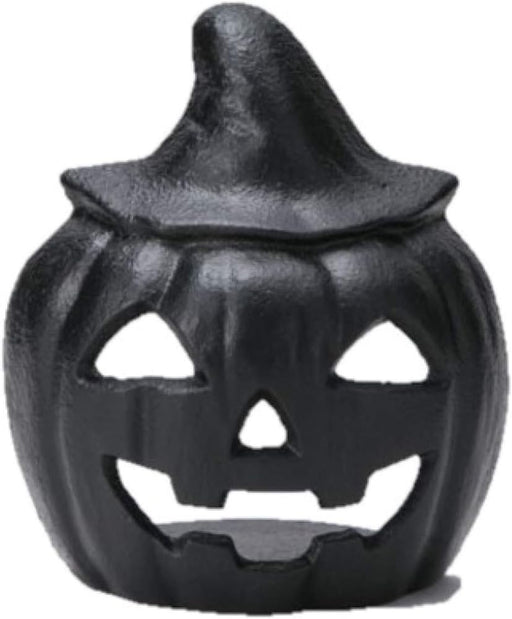 Iwachu Nambu Ironware Pumpkin Candle Stand Black 8.5x7.5x10 cm-Kiichin - The #1 Place for Japanese Goods in Your Hand!