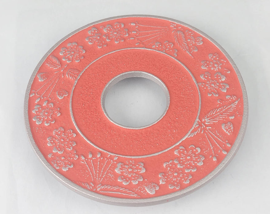 Iwachu Kamashiki Sakura Large Pink 13.5cm Nambu Ironware 17704-Kiichin - The #1 Place for Japanese Goods in Your Hand!