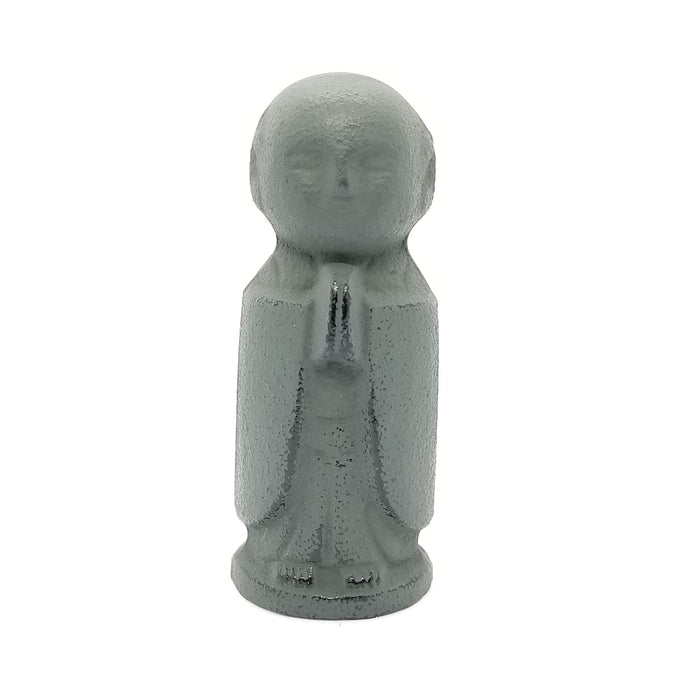 Iwachu Jizo Blue Paperweight 4x3.5x10cm Nambu Ironware 30055-Kiichin - The #1 Place for Japanese Goods in Your Hand!