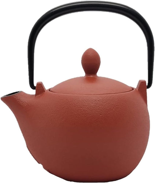 Iwachu Teapot 0.3L Maroon Matte Nambu Ironware with Enameled Interior-Kiichin - The #1 Place for Japanese Goods in Your Hand!