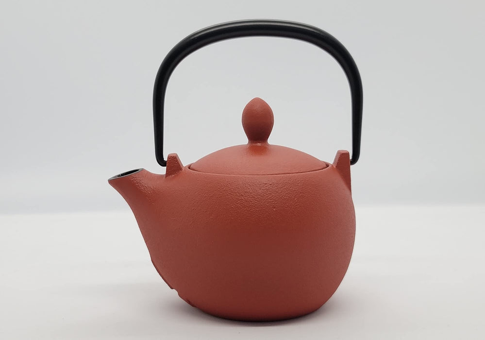 Iwachu Teapot 0.3L Maroon Matte Nambu Ironware with Enameled Interior-Kiichin - The #1 Place for Japanese Goods in Your Hand!