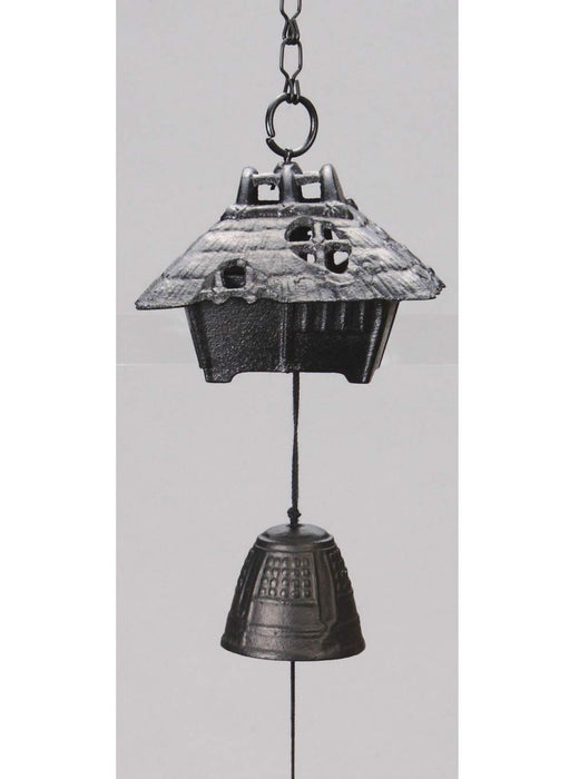 Iwachu Azumaya Wind Chime Small Black Nambu Ironware Model 27006-Kiichin - The #1 Place for Japanese Goods in Your Hand!