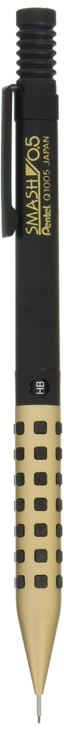 Pentel Smash 0.5 Mechanical Pencil Limited Edition Gold and Black Axis Q1005-Xaks-Kiichin - The #1 Place for Japanese Goods in Your Hand!