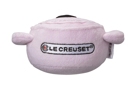 Le Creuset Pet Plush Toy Pink Sound-Making Official Japanese Release-Kiichin - The #1 Place for Japanese Goods in Your Hand!